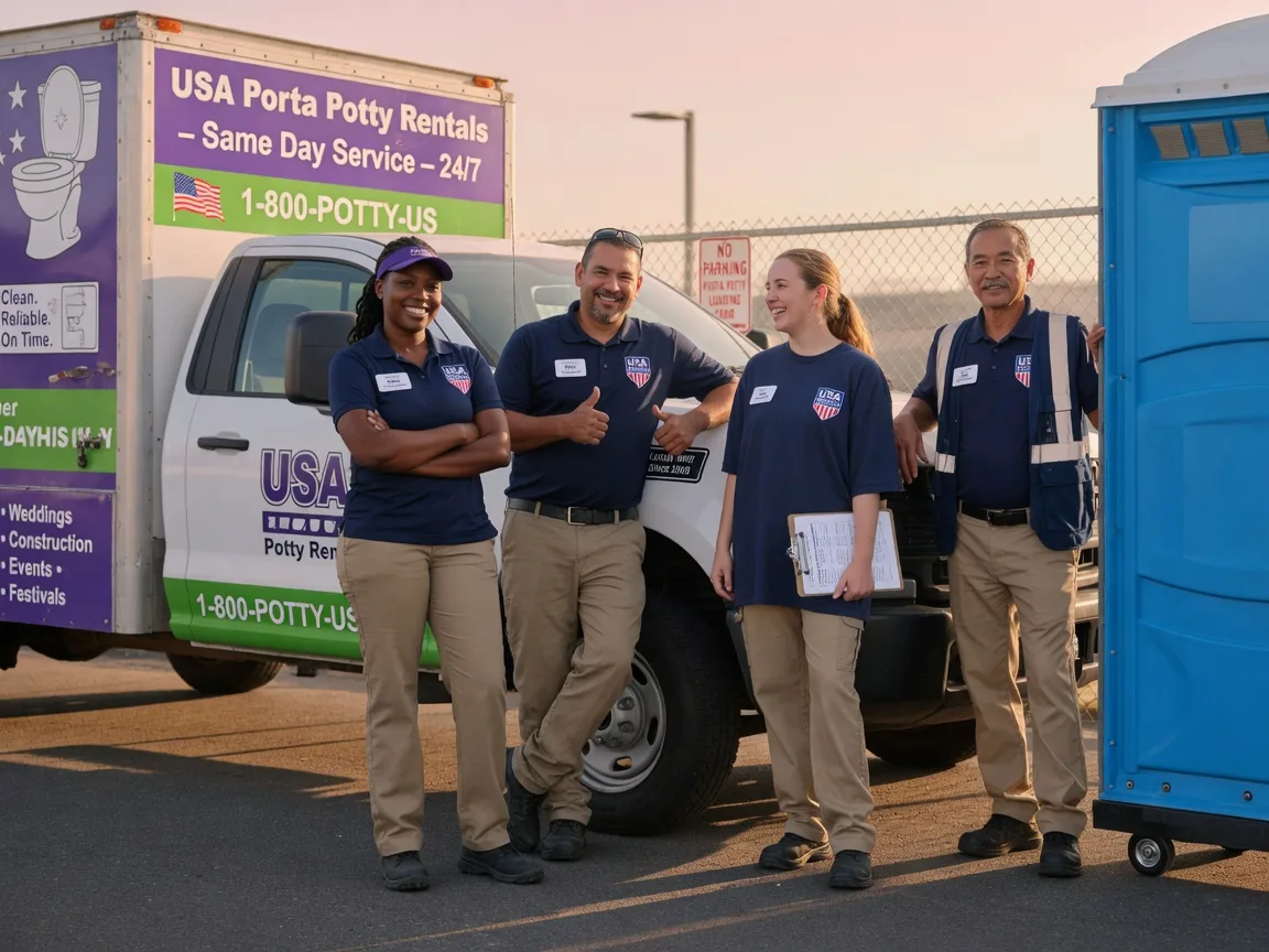 Porta Potty Rental company in Davin, WV